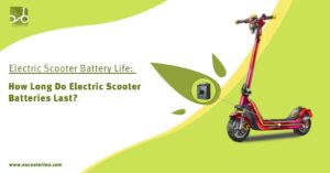 How long does an electric scooter charge last