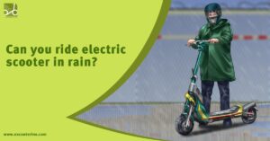 Can you ride an electric scooter in the rain