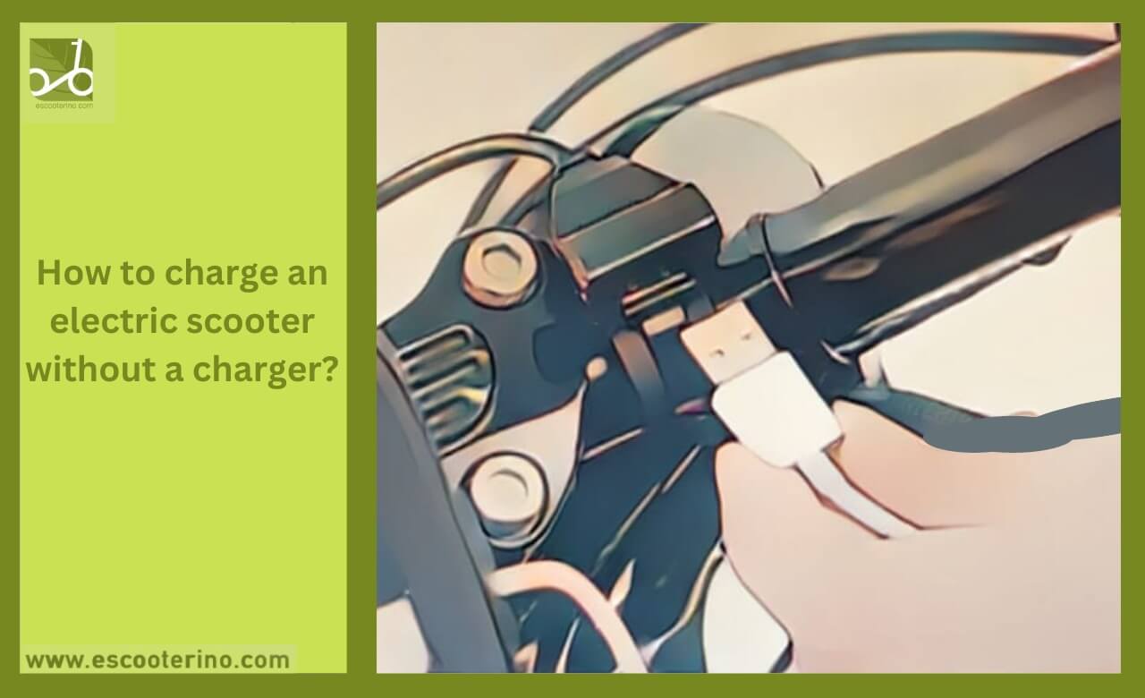 How to charge your electrice scooter, without a charger, NO BS!